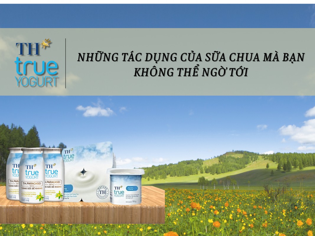 NHỮNG TÁC DỤNG CỦA SỮA CHUA BẠN KHÔNG THỂ NGỜ TỚI