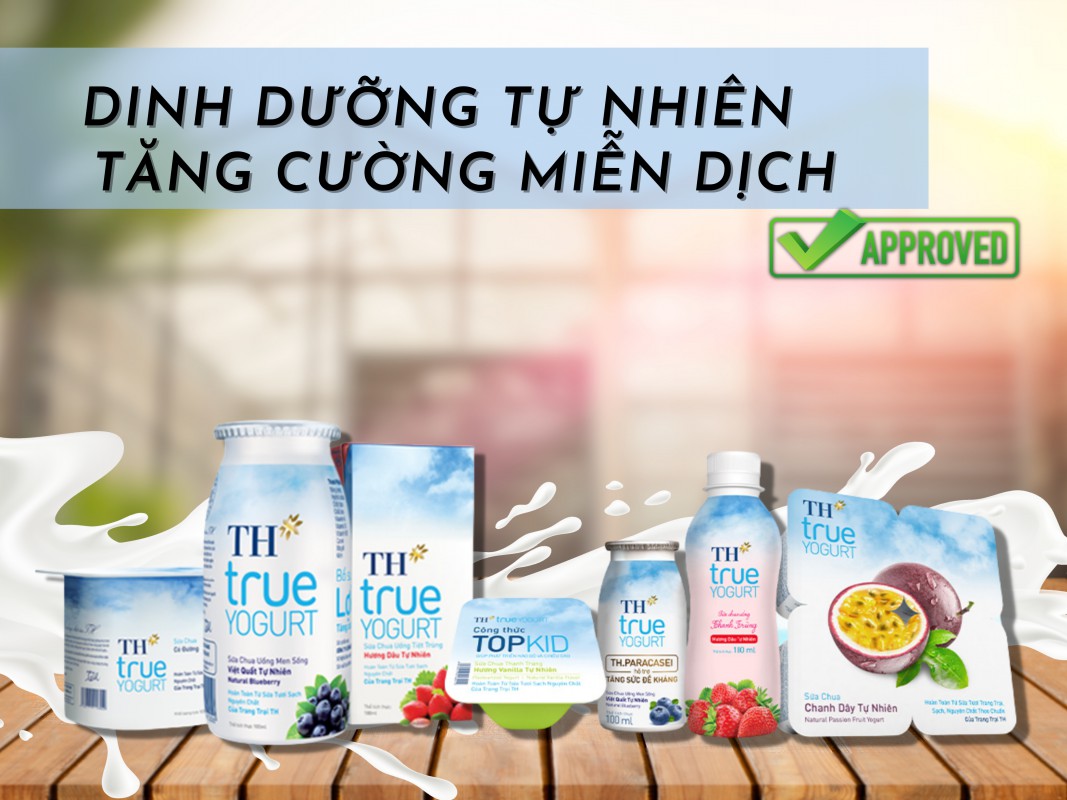 Sữa chua giúp tăng cường hệ miễn dịch